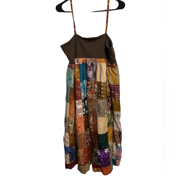 Patchwork Midi Dress - Picture 4 of 13